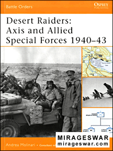 Osprey Battle Orders 23 - Desert Raiders. Axis and Allied Special Forces 1940-43