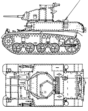 Tanks in detail [Ian Allan] - M3-M3A1-M3A3 Stuart