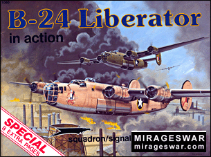 Squadron Signal Aircraft In Action 1080 B-24 Liberator