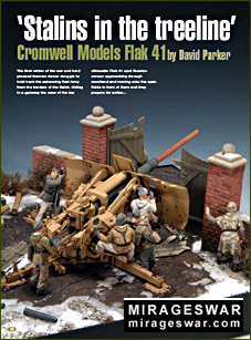 Stalins in the treeline Cromwell Models Flack 41