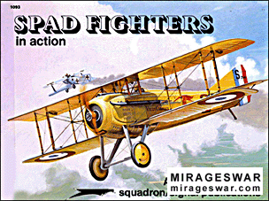 Squadron Signal - Aircraft In Action 1093 Spad Fighters