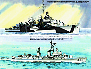 Squadron-Signal - Warships In Action 4008 - Fletcher DDs (US Destroyers) in action