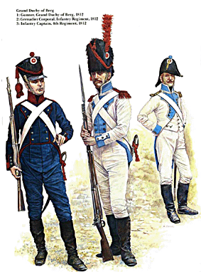 Osprey Men-at-Arms 44 - Napoleon's German Allies 1. Westfalia & Kleve Berg