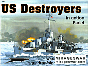 Squadron-Signal - Warships In Action 4022 - US Destroyers in Action, Part 4
