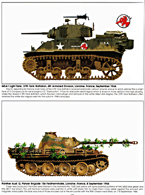 Concord 7050 [Armor At War Series] US Tank Battles in France 1944-45