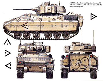 New Vanguard 18 - M2-M3 Bradley Infantry Fighting Vehicle 1983-1995