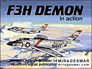 Squadron Signal - Aircraft In Action 1140 F3H Demon