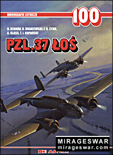 AJ-Press - Monografie Lotnicze 100 - AIRCRAFT MONOGRAPH PZL P.37 &#321;o&#347;