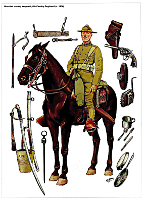 Osprey Warrior 89 - US Cavalryman 18911920