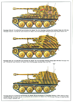 Wydawnictwo Militaria 175 - Marder III Grille