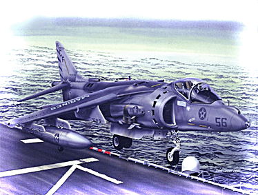 Squadron Signal 1209 - AV 8 Harrier in action 