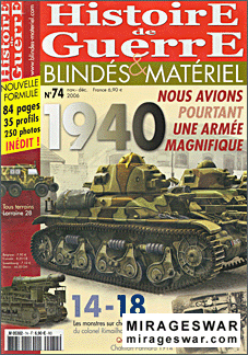 Historie de Guerre, Blindes et Materiel 74 2006