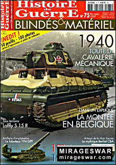 Historie de Guerre, Blindes et Materiels 75 2007