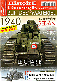 Historie de Guerre, Blindes et Materiels 76 2007