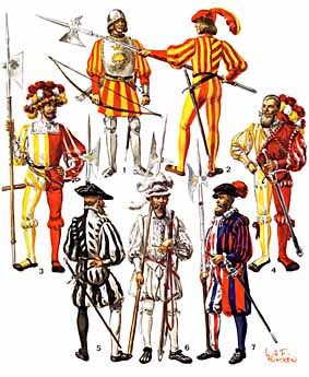 Le costume, l'armure et les armes au temps de la chevalerie (2) Renaissance