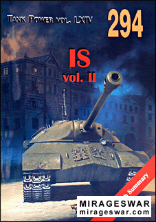 Wydawnictwo Militaria  294 - IS vol (2) (Tank Power Vol. LXIV 294)
