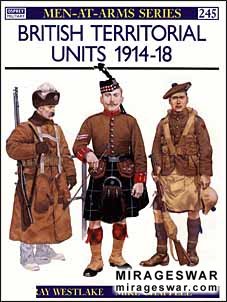 Osprey Men-at-Arms 245 - British Territorial Units 191418