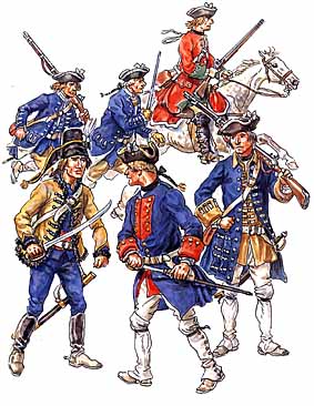 Osprey Men-at-Arms 308 - Louis XV's Army (4)