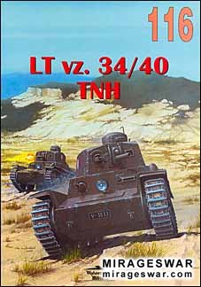 Wydawnictwo Militaria 116 - LT vz 34 40 TNH