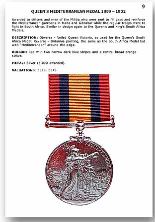 British and Irish Campaigns Medals
