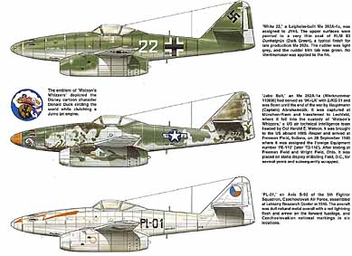 Squadron Signal  5542 - Messerschmitt Me 262 (Walk Around number 42)