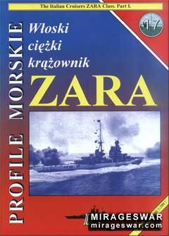 Wloski Ciezki Krazownik Zara (Profile Morskie 17)