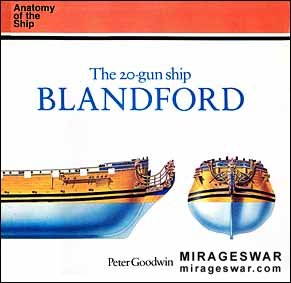 The 20-gun Ship Blandford 1720 (Anatomy of the Ship)