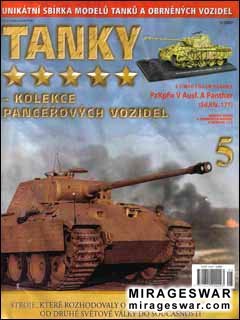 TANKY - kolekce panc&#233;&#345;ov&#253;ch vozidel  5 - PzKpfw V Ausf.A Panter (Sd.Kfz.171)