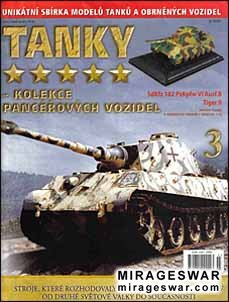 TANKY - kolekce panc&#233;&#345;ov&#253;ch vozidel  3 - SdKfz 182 PzKpfw VI Ausf.B Tiger II