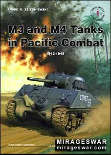 M3 and M4 Tanks in Pacific Combat 1942-1945