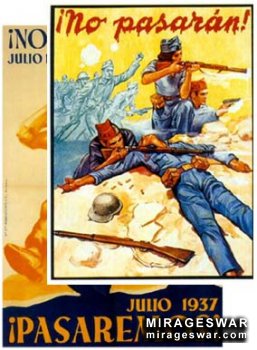 Испанские военные плакаты