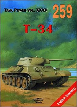 Wydawnictwo Militaria 259 - T-34  (Tank Power Vol. XXXV)