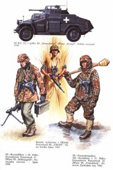 Wydawnictwo Militaria 1 -  Waffen SS - Jednostki Pancerne