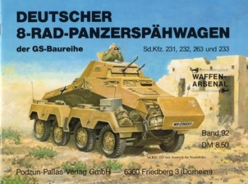 Waffen-Arsenal. 92. Deutscher 8-Rad-Panzerspahwagen