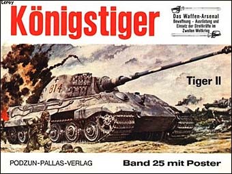 Das Waffen-Arsenal № 25. Konigstiger. Tiger II