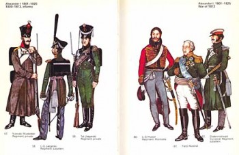 Uniforms of the Imperial Russian Army (Blandford Press)