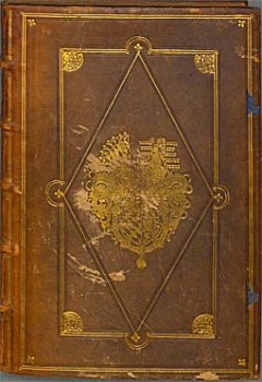 Insignia Neapolitanorum, манускрипт XV в. Каталог фамильных гербов знати Неаполитанского королевства и республики Генуя.