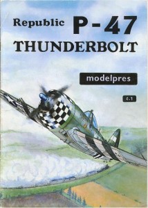 Republic P-47 Thunderbolt (Modelpres 1)