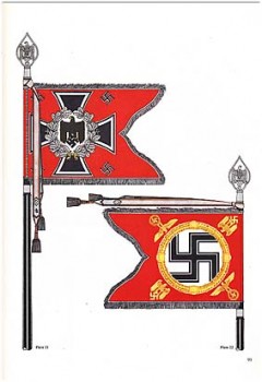 Standarten und Flaggen der deutschen Wehrmacht 1933-1945