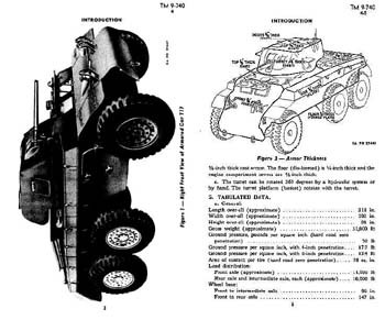 Armored Car T17 [Technical Manual TM 9-740]
