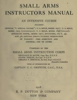 Small Arms Instructors Manual [E. P. Dutton & Co. 1918]