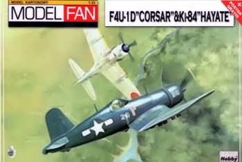  F4U Corsaur  Ki 84 Hayate (Model Fan 8/98)