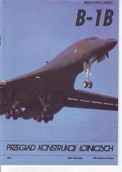 B-1B Lancer  [Przeglad Konstrukcji Lotniczych 19]