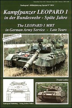 Tankograd 5014 - Leopard I MBT in German Army service - Late Years