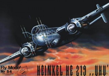 Fly Model 54 - ночной истребитель Heinkel He 219 Uhu