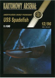 Halinski Kartonowy Arsenal 12/1996 USS Spadefish