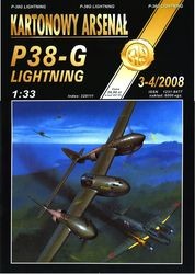 P38-G Lighting Veltro-Halinski Kartonowy Arsenal (3-4`2008)