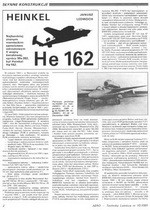 Heinkel He -162 [Aero Technika Lotnicza 1991 10]