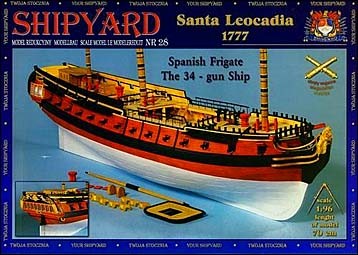 Shipyard № 28 - Испанский фрегат Santa Leocadia 1777