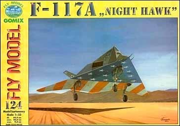 Fly Model  124 -  F-117A Night Hawk